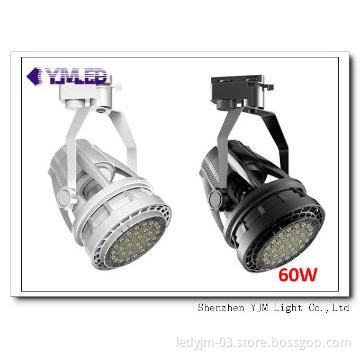 60W LED Track Lighting,50000hrs life,3 years warranty